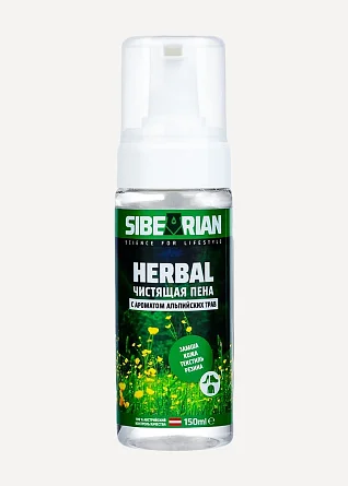 Чистящая пена Sibearian Herbal 150 мл.