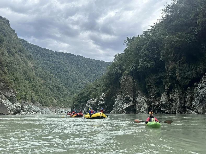 Сплав по реке Сианг