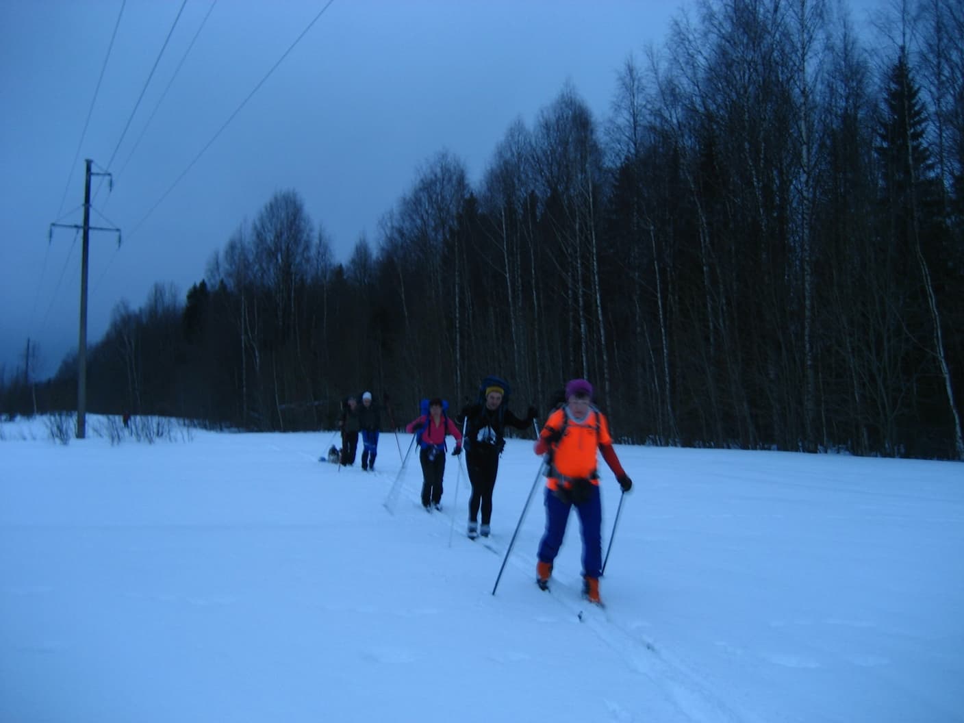 Лыжный поход по Костромской области. Отчёт Марины Галкиной.