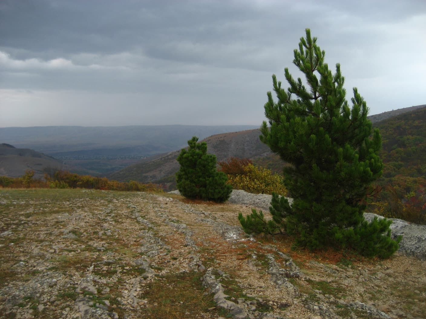 поход по горному Крыму осенью