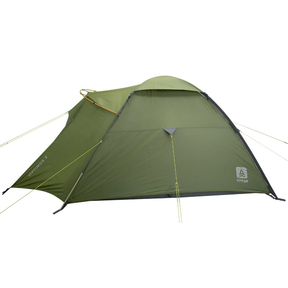 Палатка Сплав Optimus 3 зеленый - фото 18