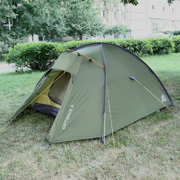 Палатка Сплав Optimus 3 зеленый - фото 6