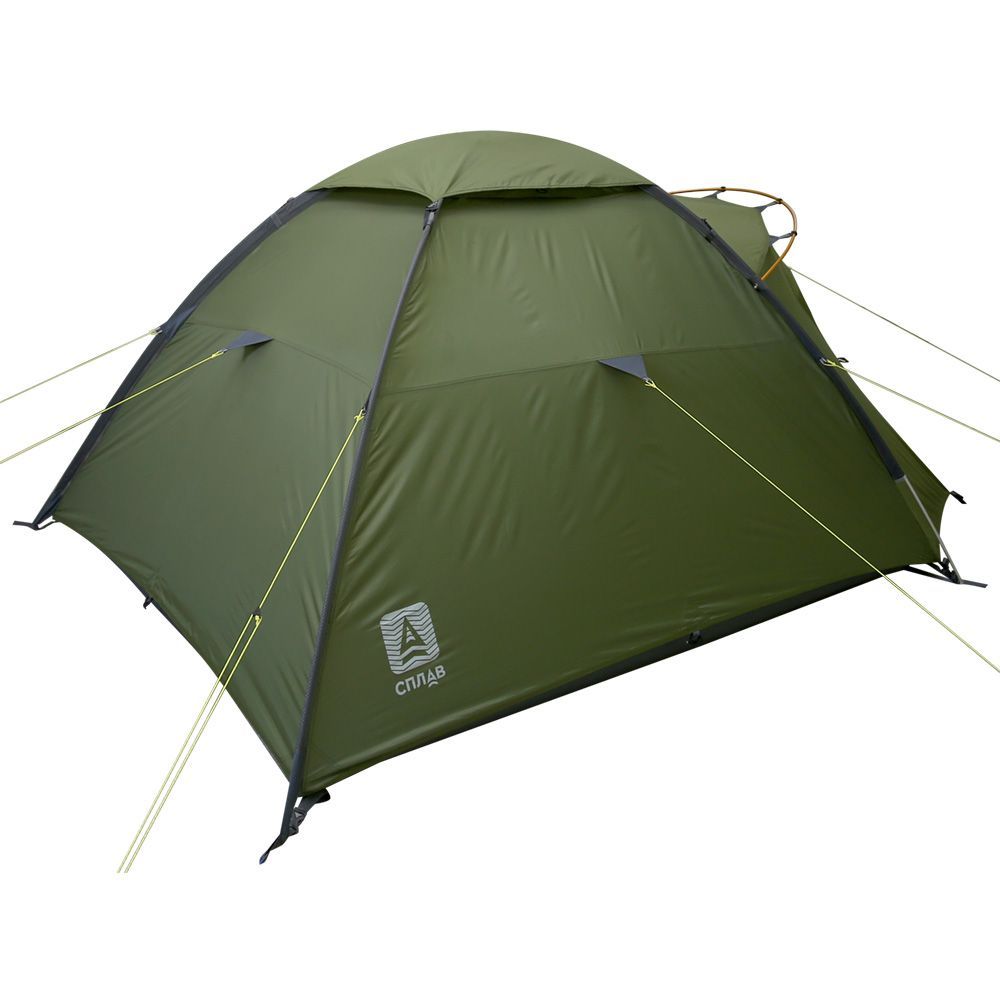 Палатка Сплав Optimus 3 зеленый - фото 21