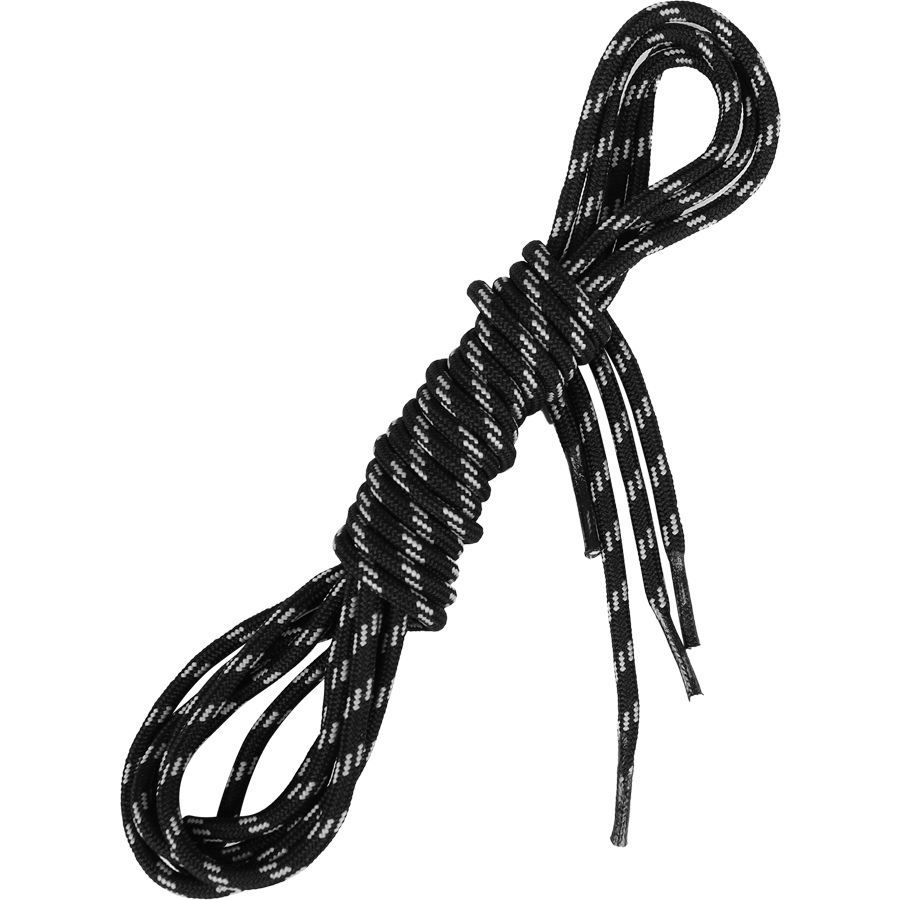 Шнурки (пара) черные 160 см - фото 7