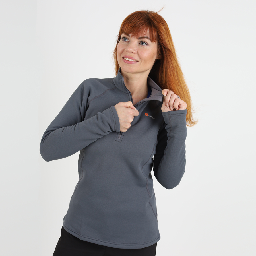 Термобелье женское Сплав Formula пуловер серый - фото 4