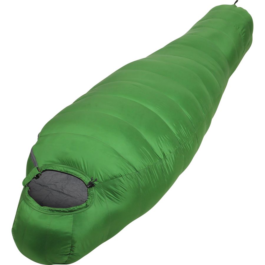 Спальный мешок пуховый Сплав Adventure Light зеленый - фото 2