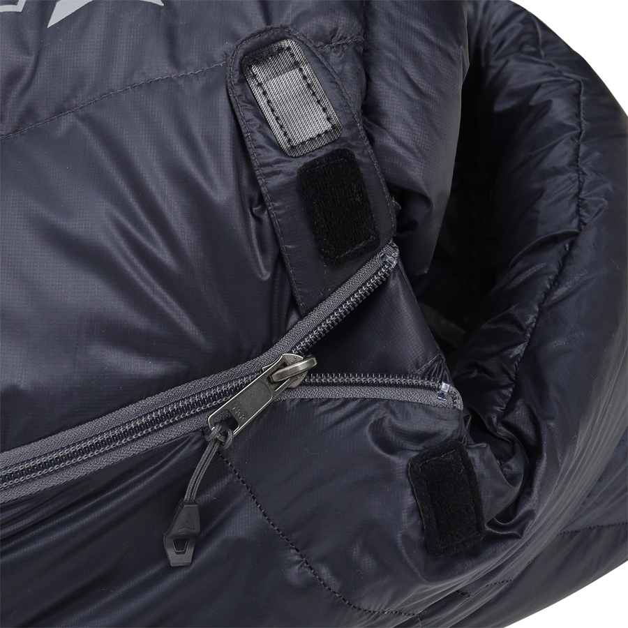 Спальный мешок пуховый Сплав Graviton Comfort серый - фото 6