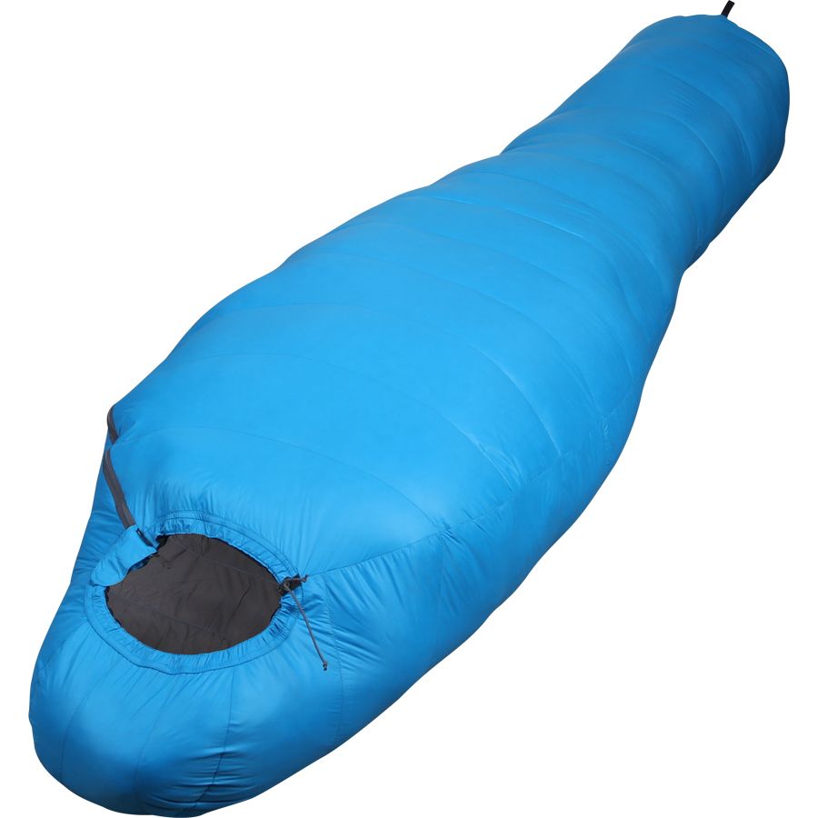 Спальный мешок пуховый Сплав Adventure Light синий - фото 8