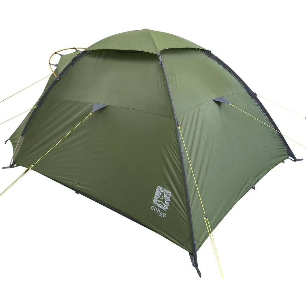 Палатка Сплав Optimus 3 зеленый - фото 19