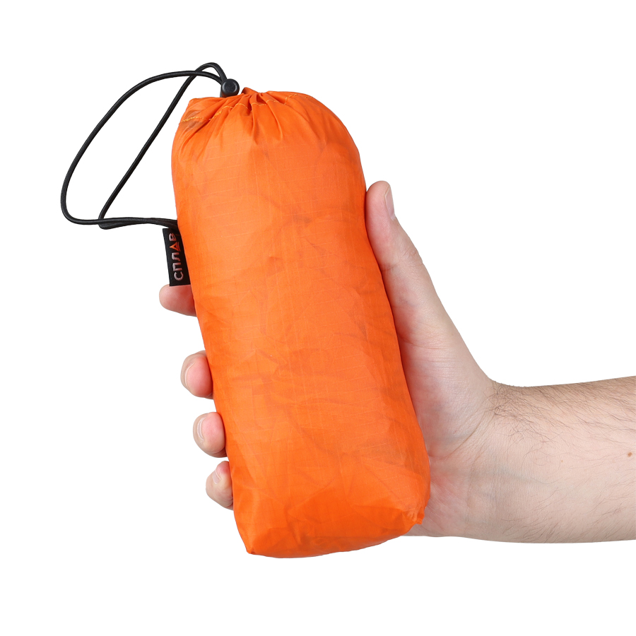 Накидка на рюкзак 20 л Si оранжевая - фото 11