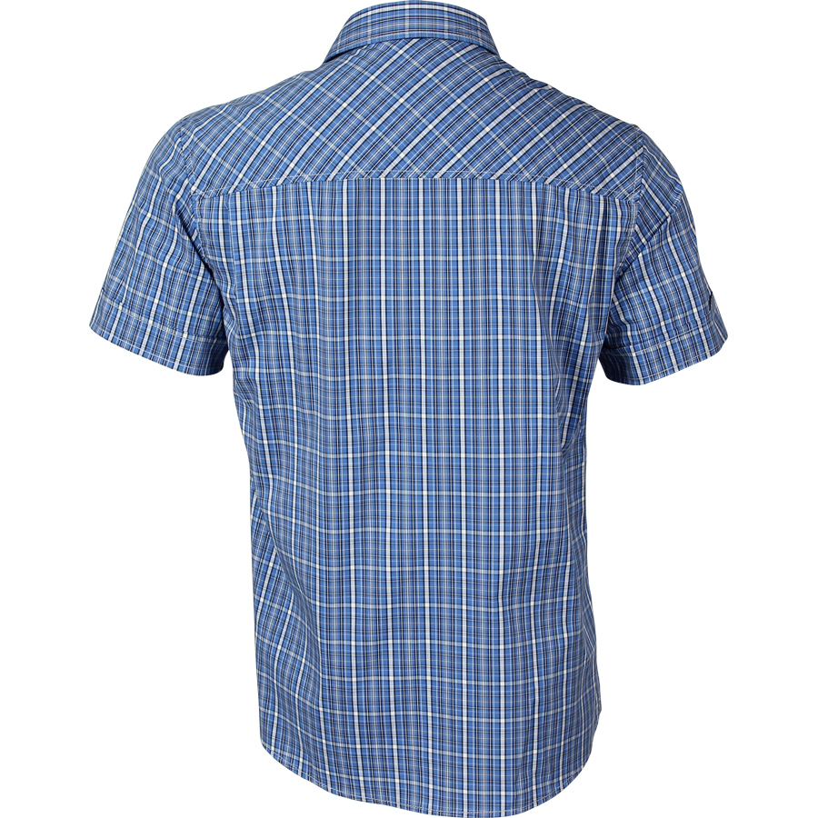 Рубашка мужская Сплав Sunburn клетка синяя - фото 2
