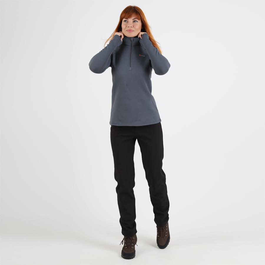 Термобелье женское Сплав Formula пуловер серый - фото 2