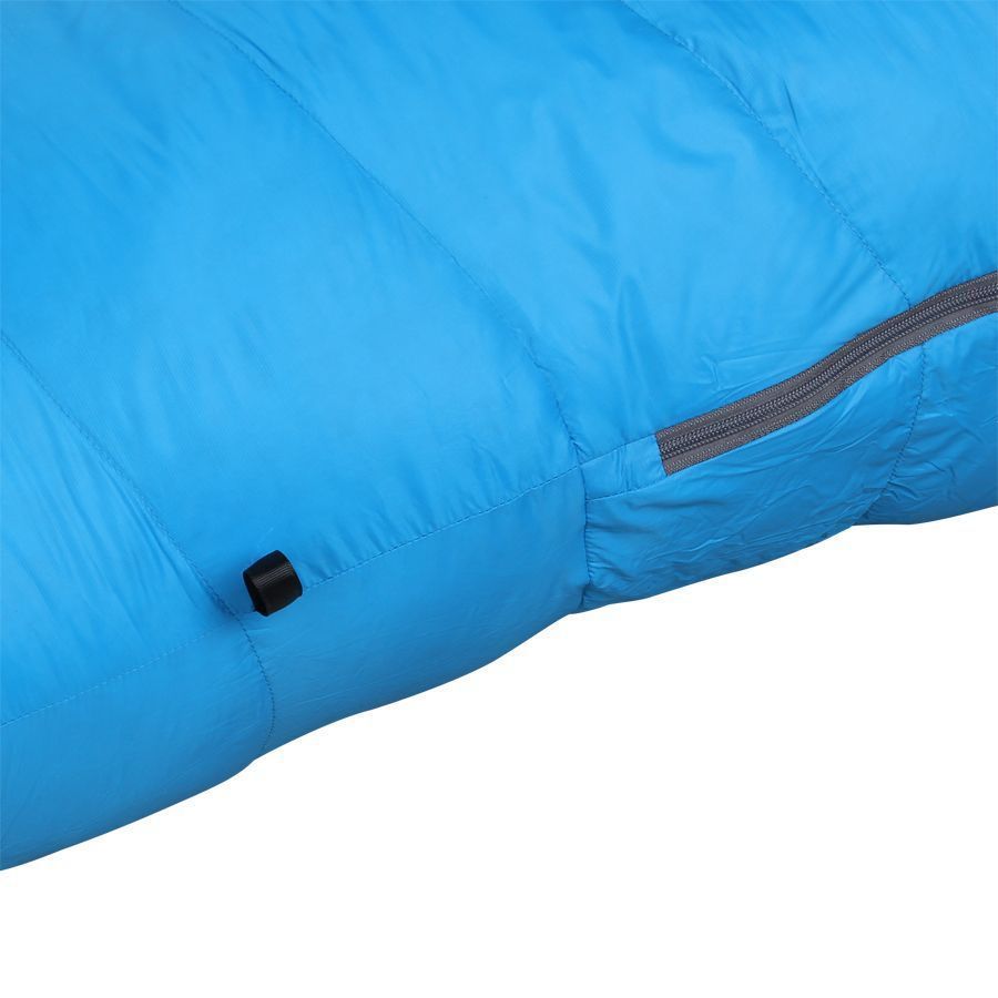 Спальный мешок пуховый Сплав Adventure Light синий - фото 10