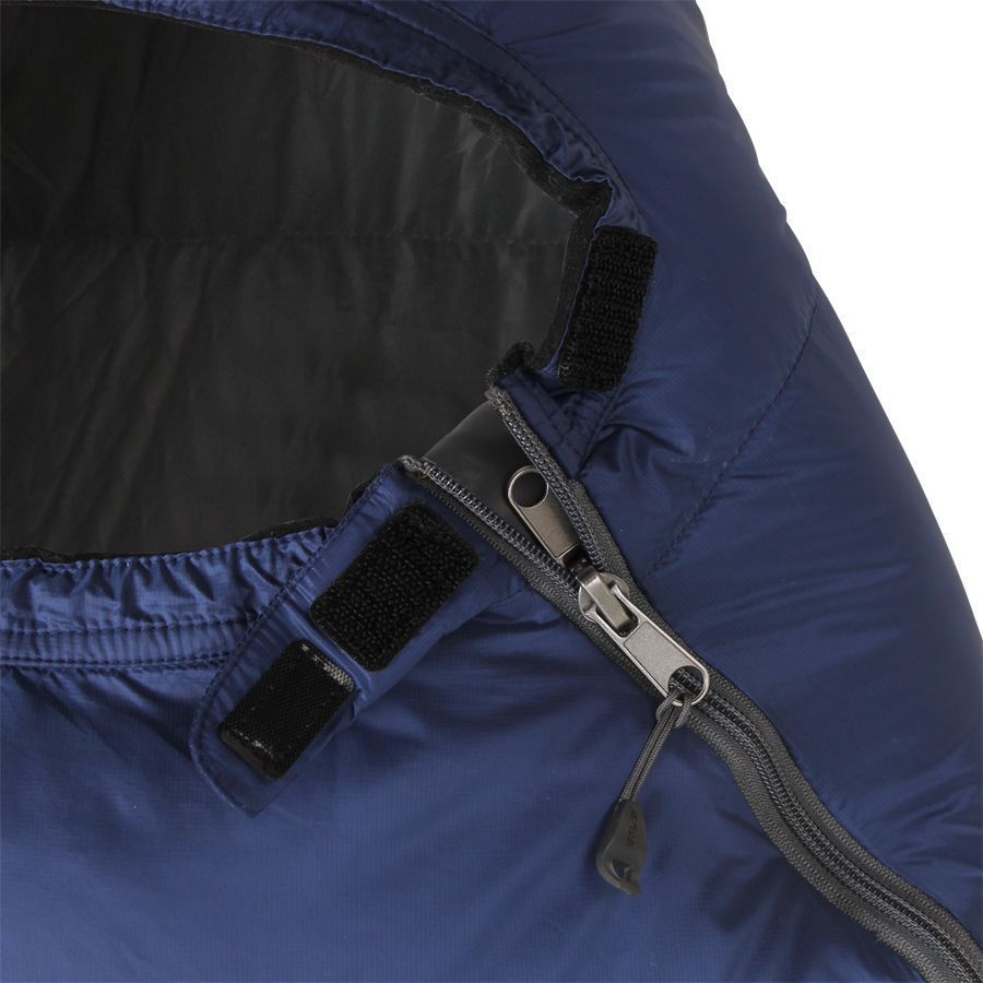 Спальный мешок пуховый Сплав Adventure Light синий - фото 3
