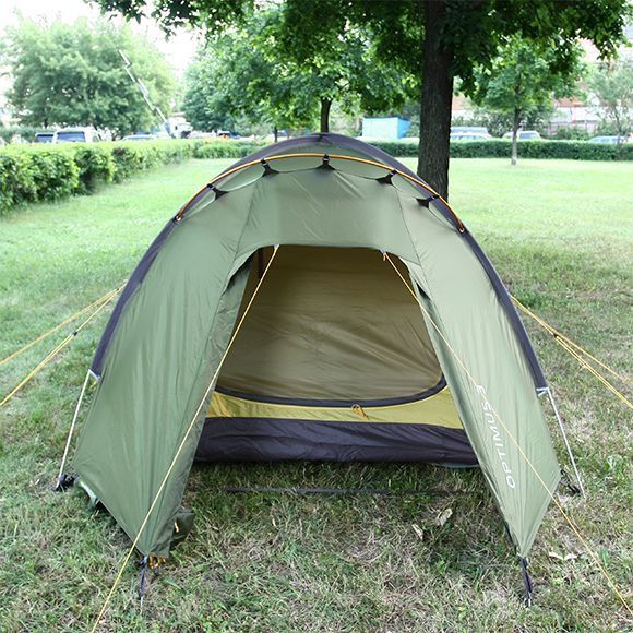 Палатка Сплав Optimus 3 зеленый - фото 8