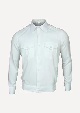 Рубашка форменная Сплав дл. рукав белая