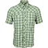 Рубашка Сплав Grid короткий рукав серо-зеленая