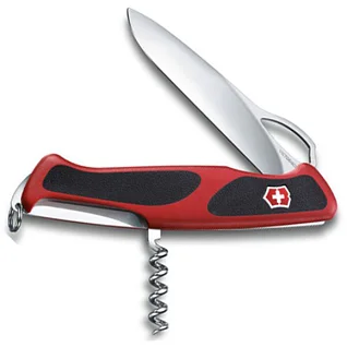Нож перочинный Victorinox RangerGrip 63 (0.9523.MC) 130мм 5функций красный/черный