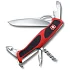 Нож перочинный Victorinox RangerGrip 61 (0.9553.MC) 130мм 11функций красный/черный