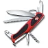 Нож перочинный Victorinox RangerGrip 79 (0.9563.MC) 130мм 12функций красный/черный