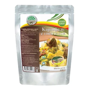 Готовое блюдо Картофель с говядиной (Кронидов)