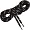 Шнурки светоотражающие Vitarelli черные длина 120см