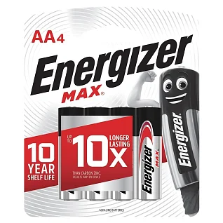 Батарейки Energizer Max AA (4шт)