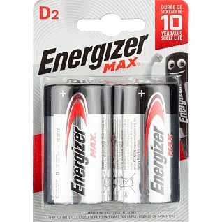 Батарейки Energizer Max D (2шт)