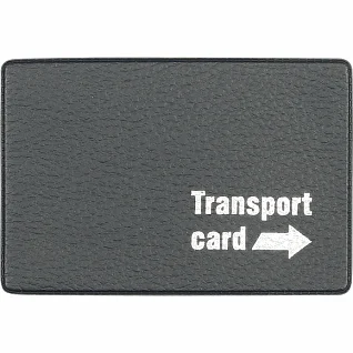 Обложка для транспортных карт прозрачная пластик