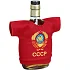 Рубашка-сувенир Герб СССР красный фон вышивка