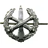 Эмблема петличная РВиА полевая металл
