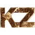 Эмблема петличная KZ металл