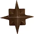 Знак различия Звезда МЧС 20мм полевая металл