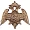 Эмблема петличная Росгвардия полевая металл