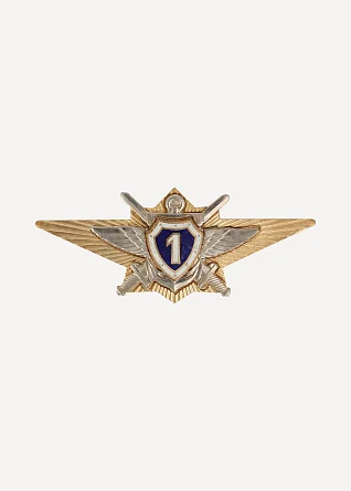 Нагрудный знак Классность о/с 1 металл