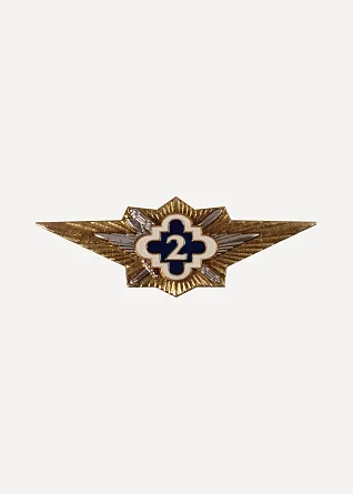 Нагрудный знак УИС Специалист 2 класса металл