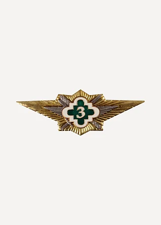 Нагрудный знак УИС Специалист 3 класса металл