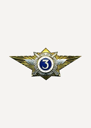 Нагрудный знак Классность о/с МВД 3 томпак
