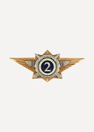 Нагрудный знак Классность о/с МВД 2 томпак