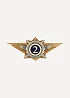 Нагрудный знак Классность о/с МВД 2 томпак