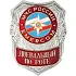 Нагрудный знак большой МЧС России EMERCOM Дневальный по роте металл
