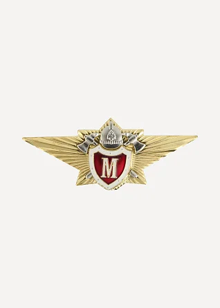 Нагрудный знак МЧС Мастер металл