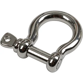 Металлическая омегообразная застежка Silver