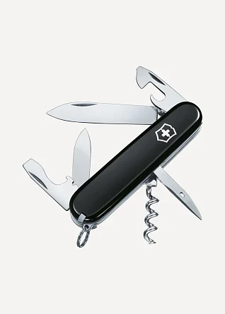 Нож перочинный Victorinox Spartan (1.3603.3) 91мм 12функций черный карт.коробка