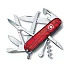 Нож перочинный Victorinox Huntsman (1.3713.T) 91мм 15функций полупрозрачный красный 