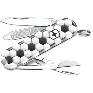 Нож перочинный Victorinox Classic LE2020 World Of Soccer (0.6223.L2007) 58мм 7функций белый/рисунок