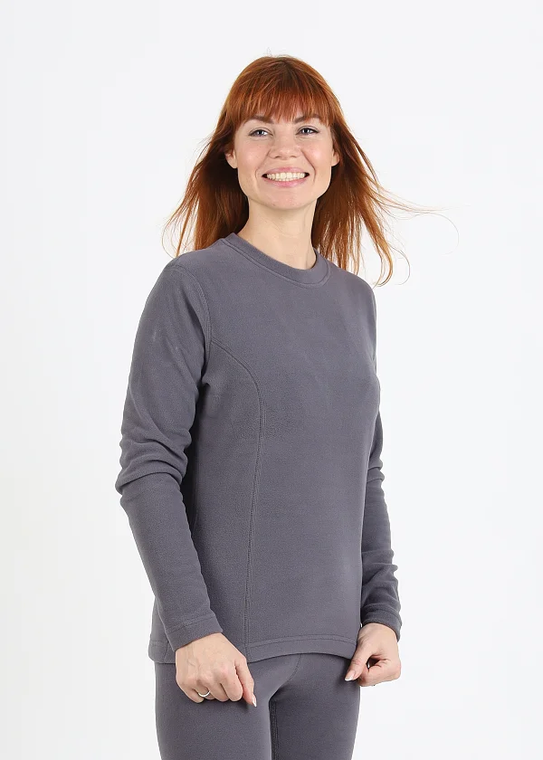 Купить Термобелье женское Сплав Arctic Polartec micro 100 футболка L/Sсерая - цена в интернет-магазине