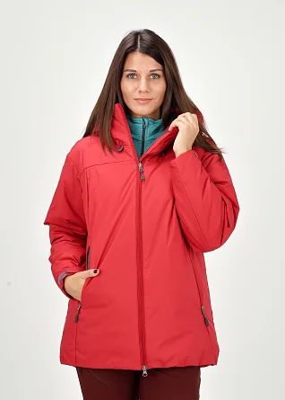 Куртка женская Сплав Course утепленная бордо