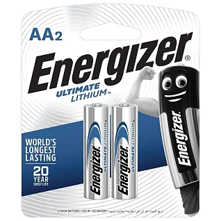 Батарейки Energizer Ultimate Lithium AA (2шт)