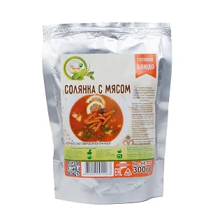 Готовое блюдо Солянка с мясом 300 г (Фермер 74)